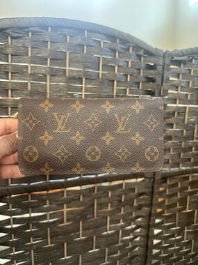 Louis Vuitton Brown Monogram Canvas Zip Pouch